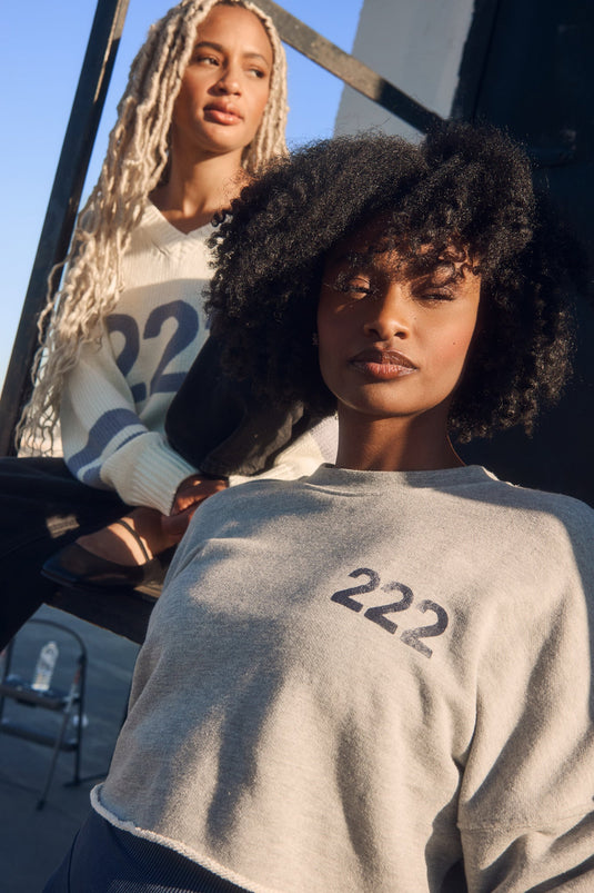 222 Drina Crop Sweatshirt