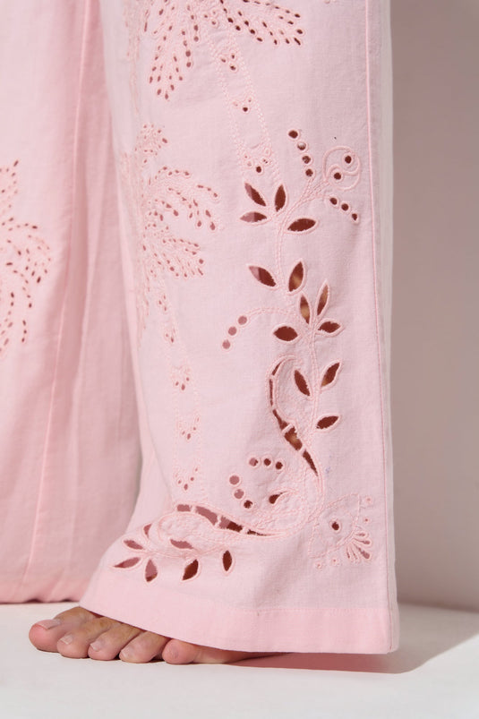 Talia Wide Leg Linen Pant