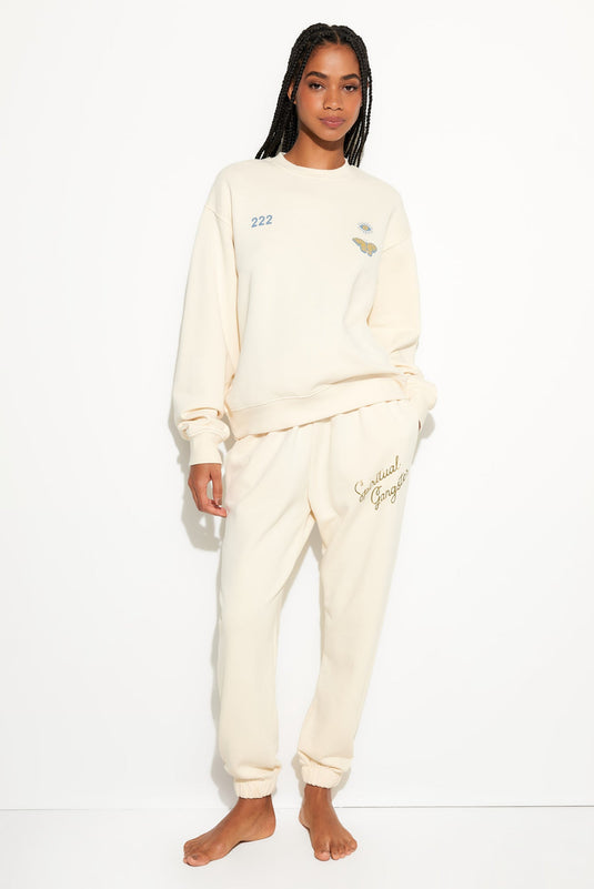 222 Butterfly La Brea Crew Sweatshirt