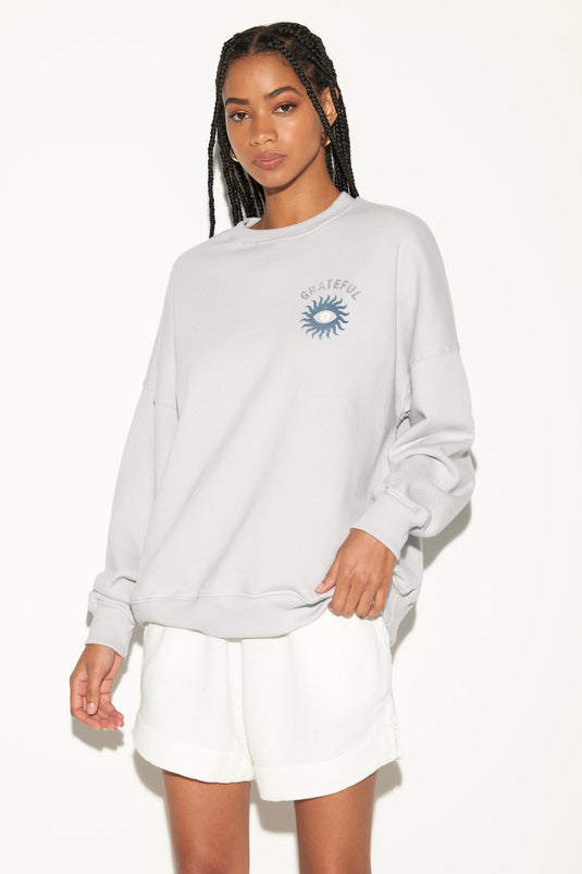 Grateful Eye Boyfriend Sweatshirt