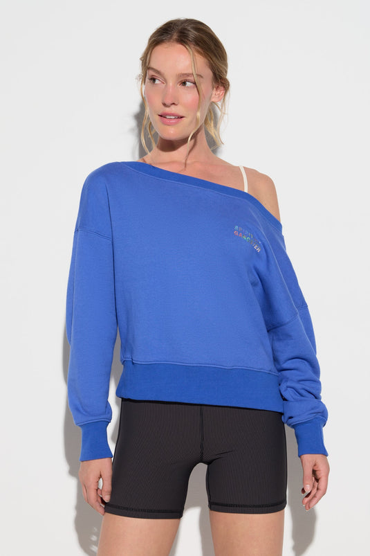 SG La Vida Off Shoulder Sweatshirt