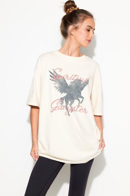 Pegasus Boyfriend Tee