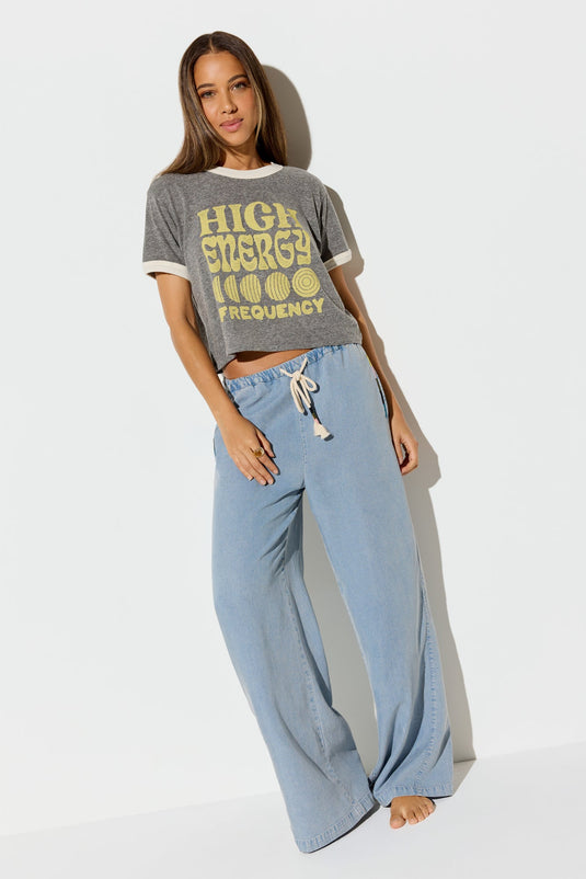 Melrose Short Sleeve Ringer Tee