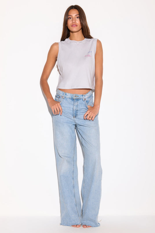 SG Palm Crawford Crop Tank