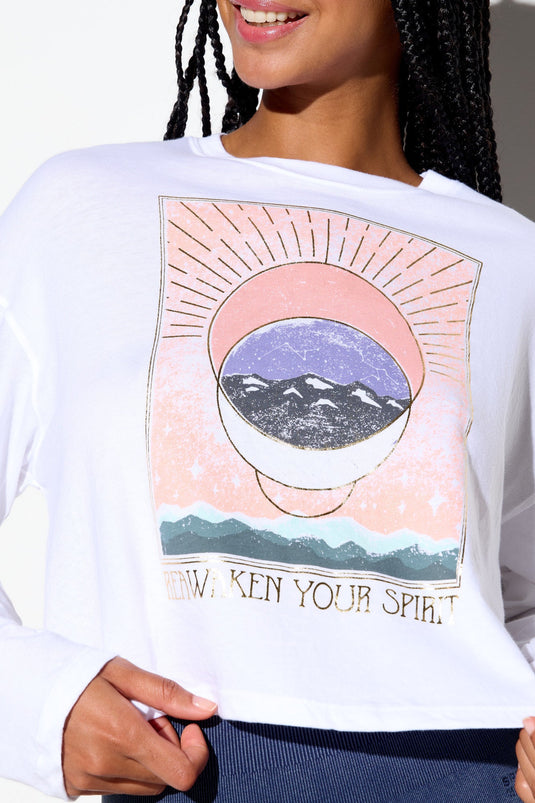 Cosmic Connection Drew Top