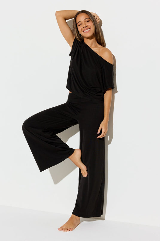 Zen Rib Journey Wide Leg Pant