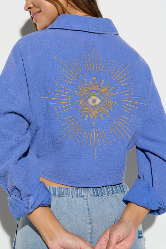 Willow Gauze Button Down Shirt