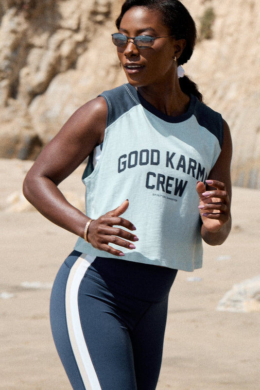 Good Karma Rally Crop Tank