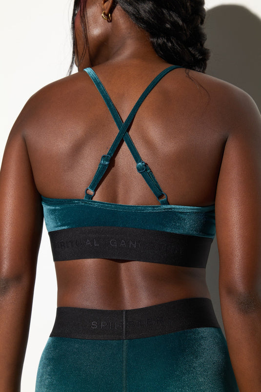 Velour Shiloh Bra