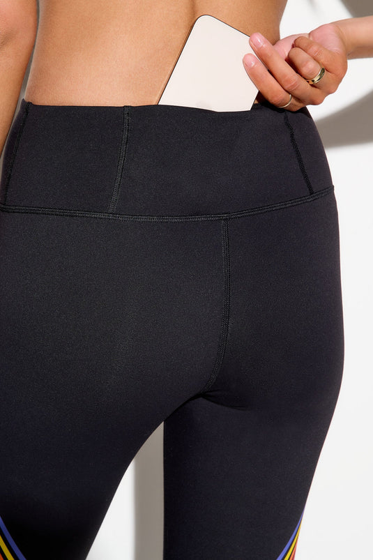 Nirvana Prism Stripe Lotus Legging