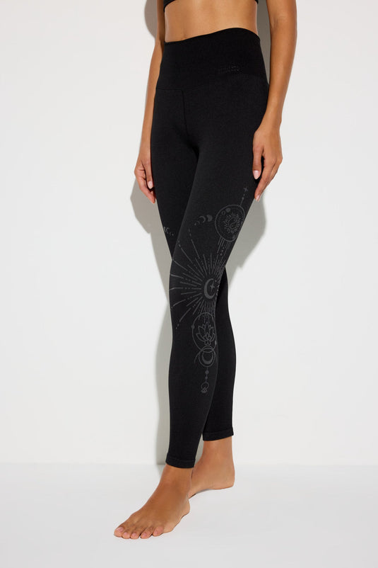 Seamless Lunar Light Icon Legging