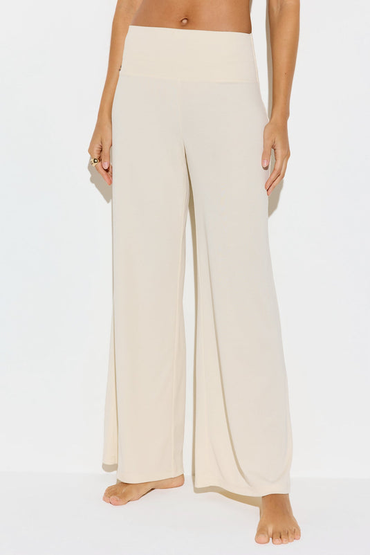Zen Rib Journey Wide Leg Pant