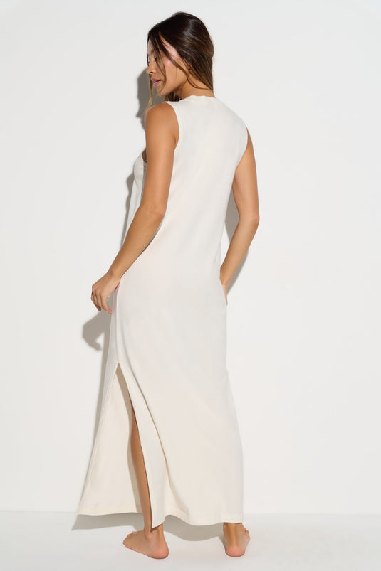 Rainbow Halo Tank Maxi Dress