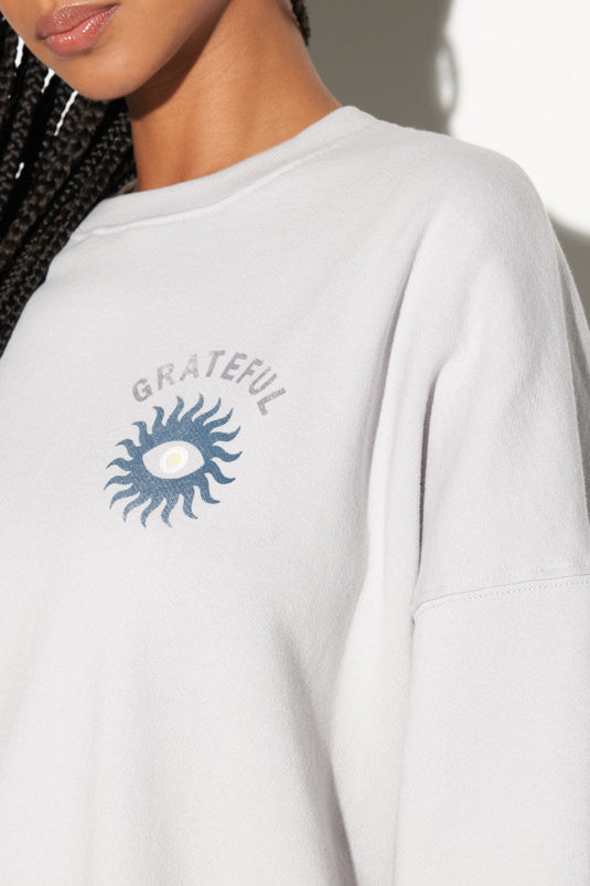 Grateful Eye Boyfriend Sweatshirt