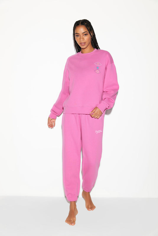 Mesmereyes La Brea Crew Sweatshirt