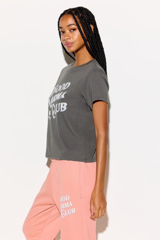Karma Club Lila Tee