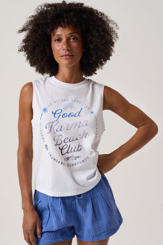 Good Karma Vibe Cotton Tank