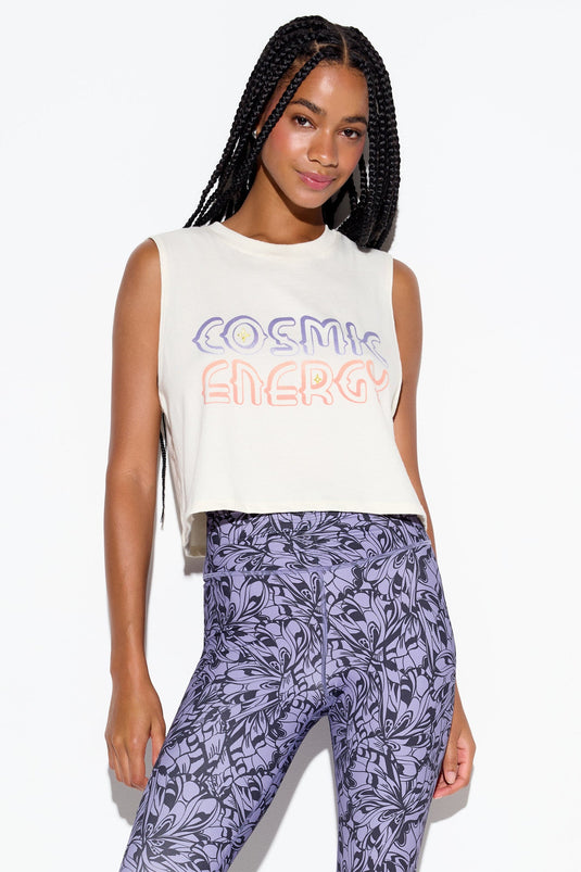 Cosmic Energy Spirit Crop Tank