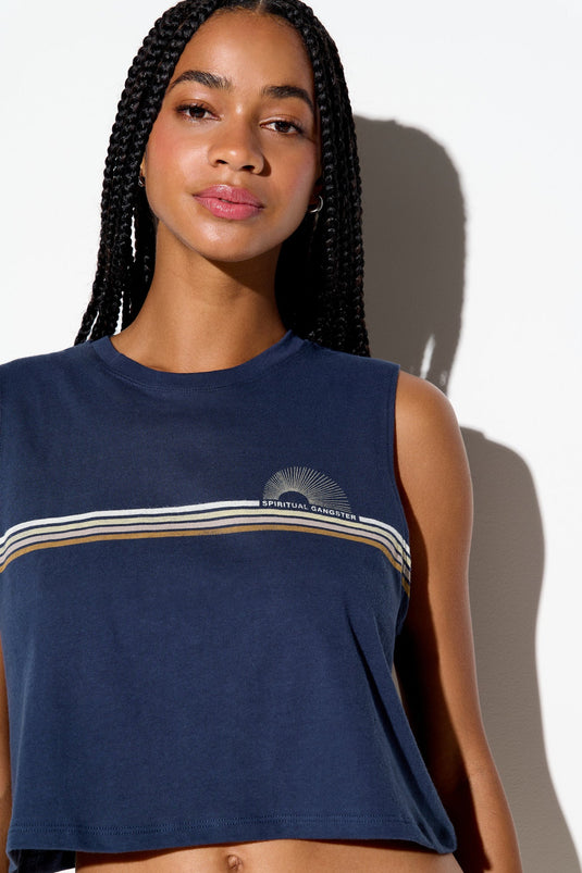 Sg Rays Spirit Crop Tank