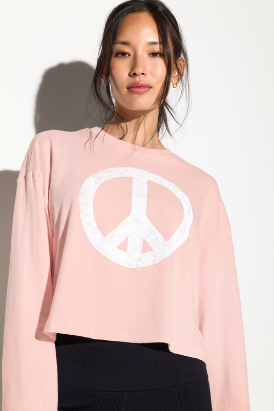 Peace Drew Top
