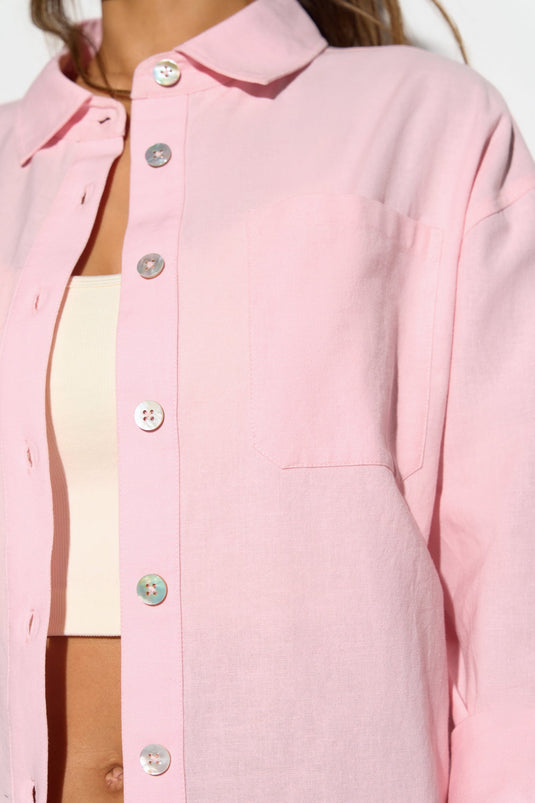 Echo Linen Button Down Shirt