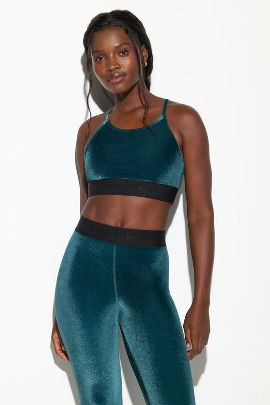 Velour Shiloh Bra