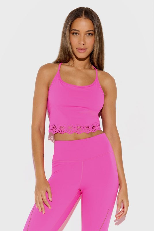 Nirvana Petal Crop Tank